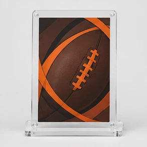 Illustrative basketball card concept