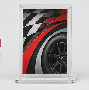Illustrative racing card concept